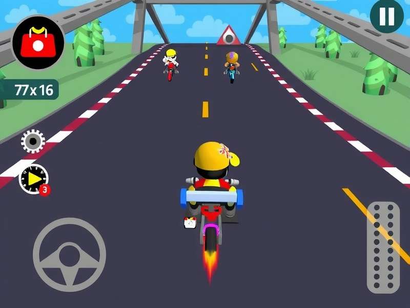 Chinchinim Racer gameplay screenshot